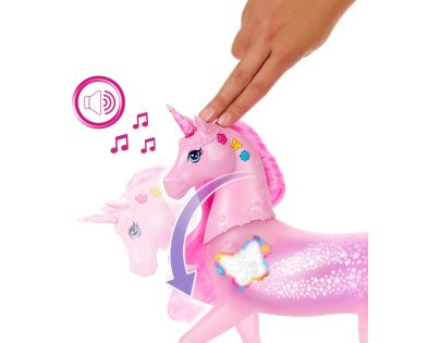 Barbie Kúzelný jednorožec so svetlami a zvukmi