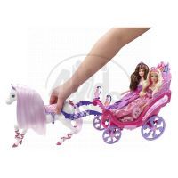 MATTEL Barbie -  Královský kočár X4317 3