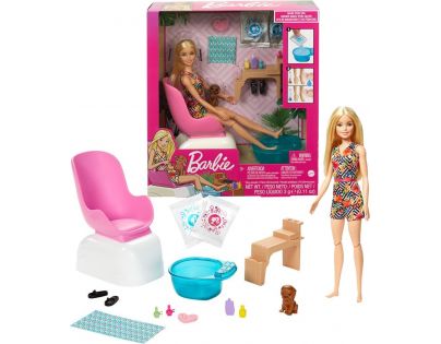 Barbie manikúra pedikúra herný set