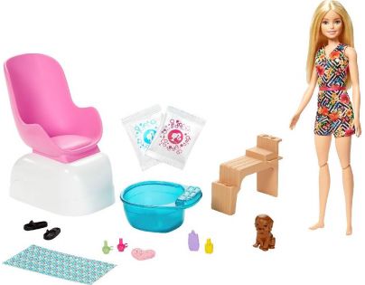 Barbie manikúra pedikúra herný set