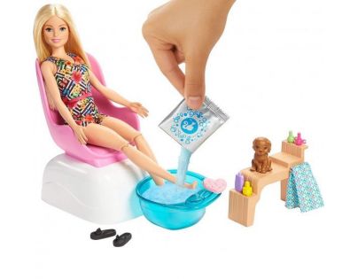 Barbie manikúra pedikúra herný set