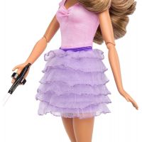 Barbie Modelka Fialová sukňa s volánikmi 3