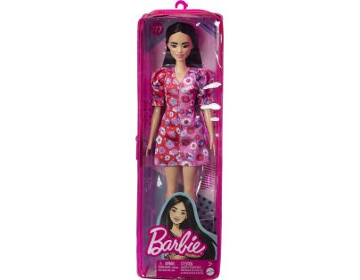 Barbie modelka 30 cm Kvetinové šaty