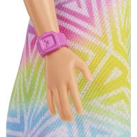 Barbie modelka 30 cm Ovocné šaty 4