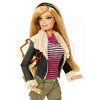 Barbie Modní ikona - Barbie v kožené bundě 3