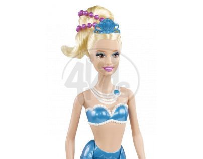 BARBIE BDB47 Mořská panna kamarádka - Blondýnka modrá