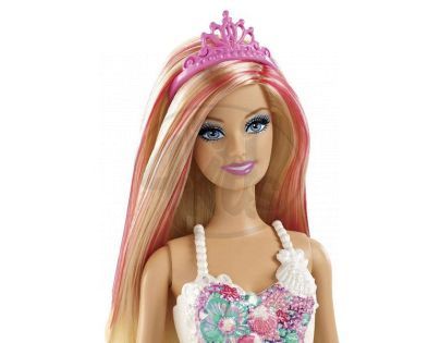 BARBIE CBV45 Mořská panna měnitelné prvky - Blondýnka tyrkysová ploutev