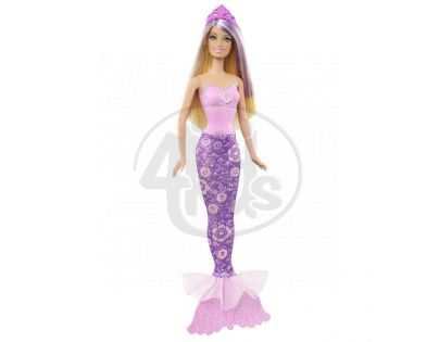 BARBIE X9452 Mořská panna měnitelné prvky - Blondýnka melír