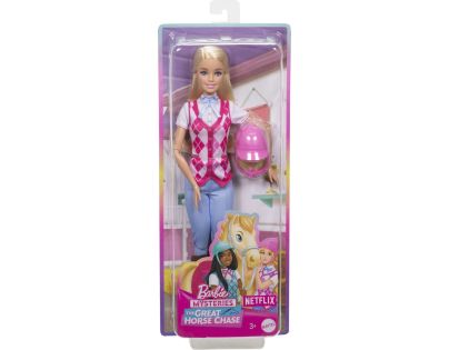 Barbie Mysteries: The Great Horse Chase Jazdkyňa Malibu - Poškodený obal