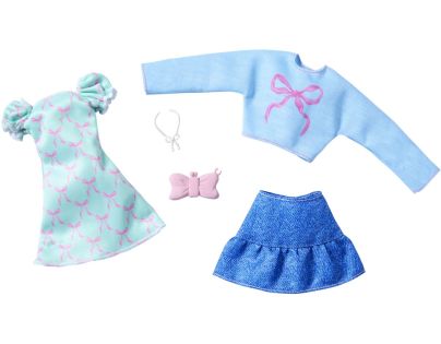 Mattel HYV05 Barbie Oblečenie 2 oblečky a 2 doplnky pre bábiku