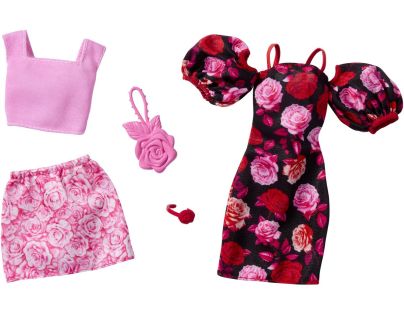 Mattel HYV03 Barbie Oblečenie Barbie 2 oblečky a 2 doplnky pre bábiku