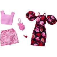 Mattel HYV03 Barbie Oblečenie Barbie 2 oblečky a 2 doplnky pre bábiku 2