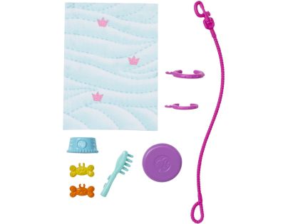 Barbie bábika a psík s invalidným vozíčkom