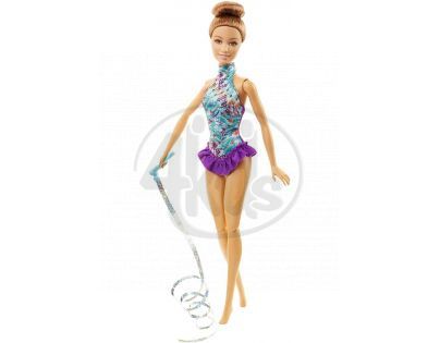 Barbie Panenka gymnastka - Fialová