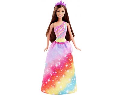 Barbie Panenka princezna - Duhové šaty