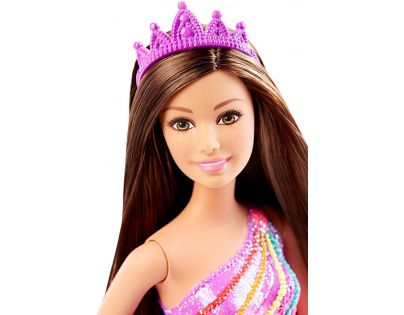 Barbie Panenka princezna - Duhové šaty
