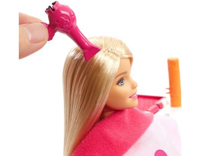 Barbie bábika s nábytkom kadernícky salón