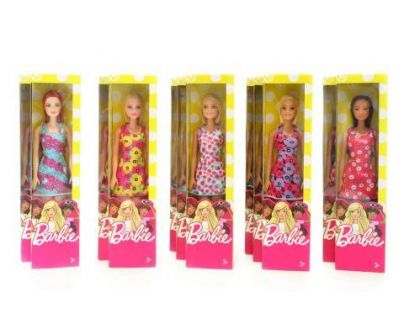 Barbie Bábika 30 cm v šatách DVX86