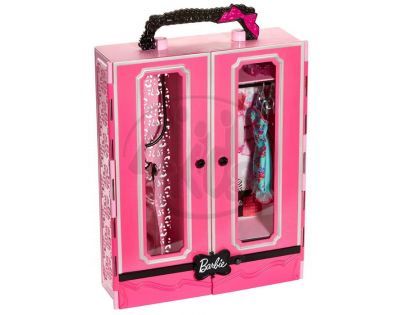 Barbie přenosná módní šatna (MATTEL BMB99)