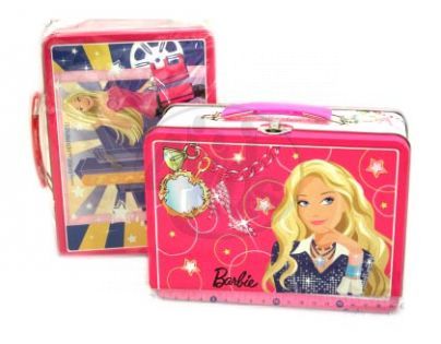 Barbie Plechový kufřík