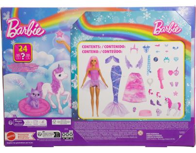 Barbie Rozprávkový adventný kalendár 2025