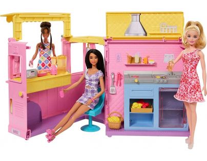 Barbie Pojazdný stánok s občerstvením