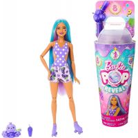 Barbie Pop Reveal Šťavnaté ovocie 147 ml hroznový koktejl fialová