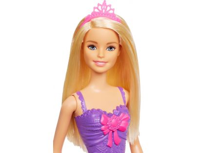 Barbie Princezna s korunkou blonďaté vlasy