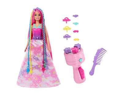 Barbie Princezna zaplietanie vlasov