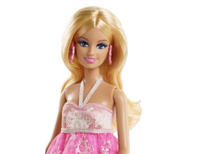 Barbie Růžová párty - květinové šaty