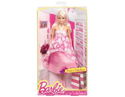 Barbie Růžová párty - květinové šaty