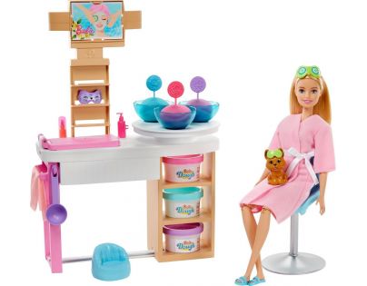 Barbie salón krásy herný set s Beloška