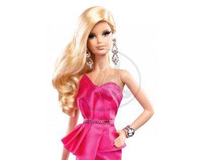 Barbie BCP86 Sběratelská kolekce - Růžové šaty