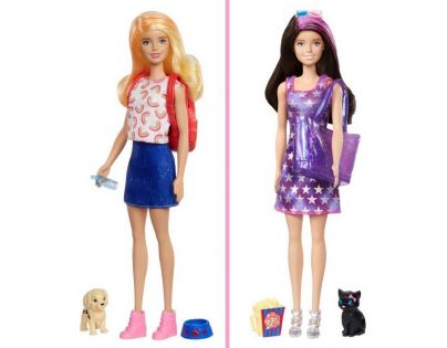 Barbie sa zvieratkom color reveal beloška