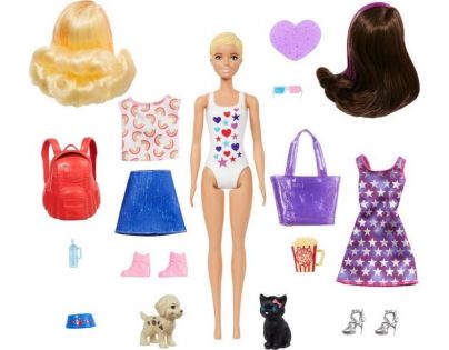 Barbie sa zvieratkom color reveal beloška