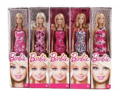 Barbie Bábika 30 cm v šatách CLL25