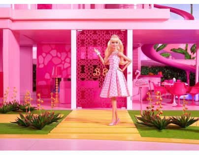 Barbie Ikonický filmový outfit Šaty na ramienka