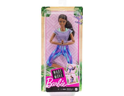 Barbie v pohybe fialová