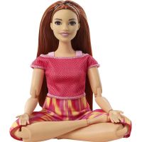 Barbie v pohybe oranžová 4