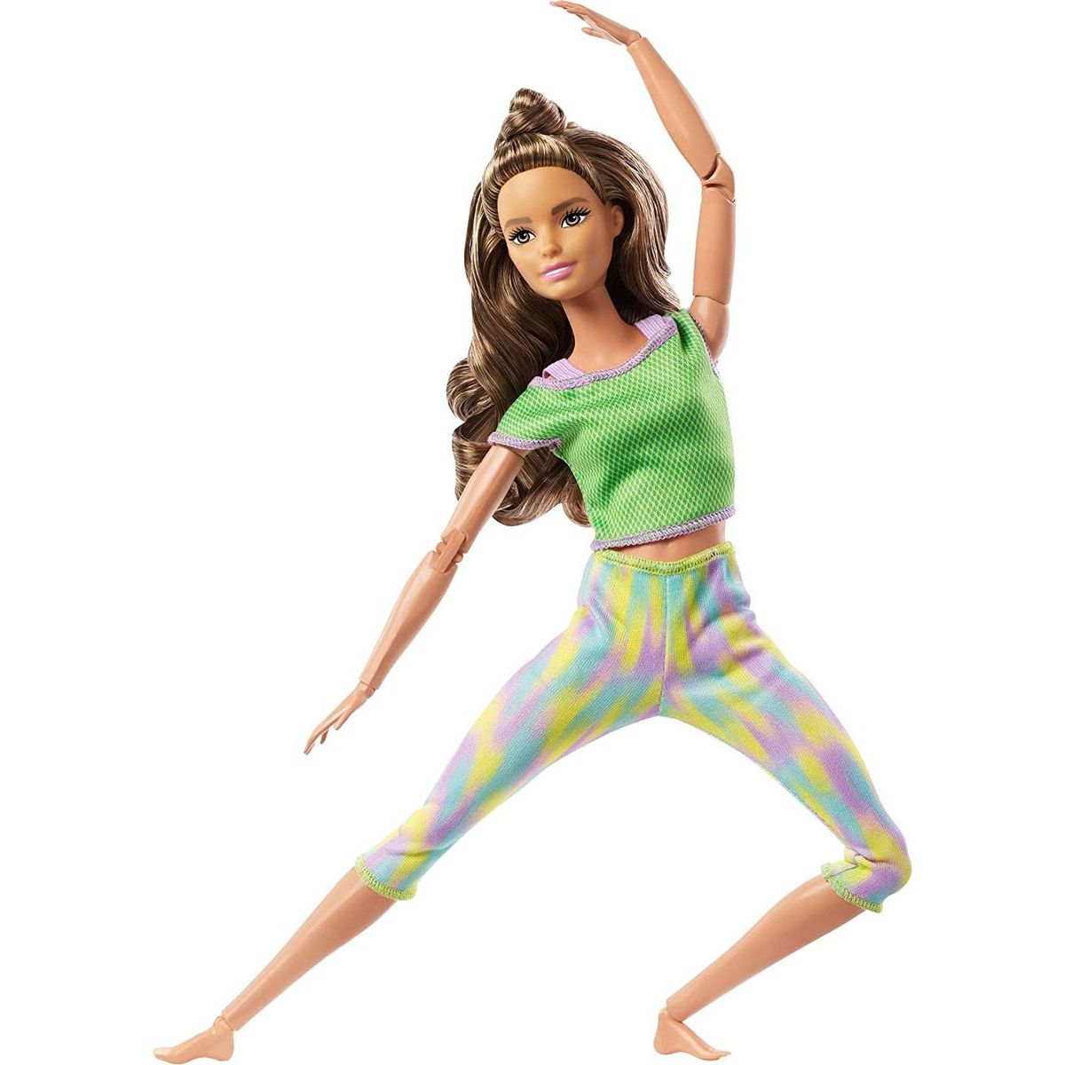 Barbie v pohybe zelená
