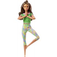 Barbie v pohybe zelená 3