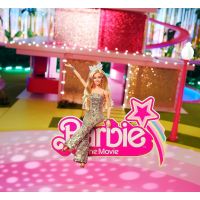 Barbie Ikonický filmový outfit Trblietavý nohavicový overal 6
