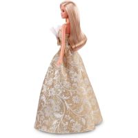 Barbie Vianočná bábika blondínka 2025 5