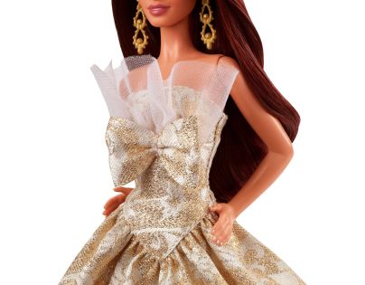 Barbie Vianočná bábika rusovláska 2025