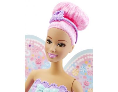 Barbie Víla s křídly - Růžové vlasy