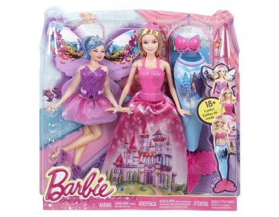 Barbie víla a pohádkové oblečky (Mattel CFF48)