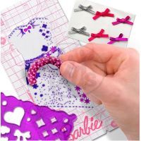 BARBIE W3914 Design studio doplňky - Fialový fix 3