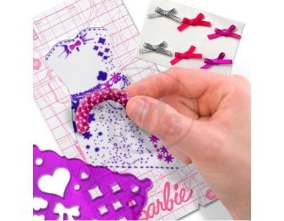 BARBIE W3914 Design studio doplňky - Fialový fix