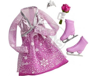 BARBIE Y6786 Pracovní oblečky - Krasobruslařka