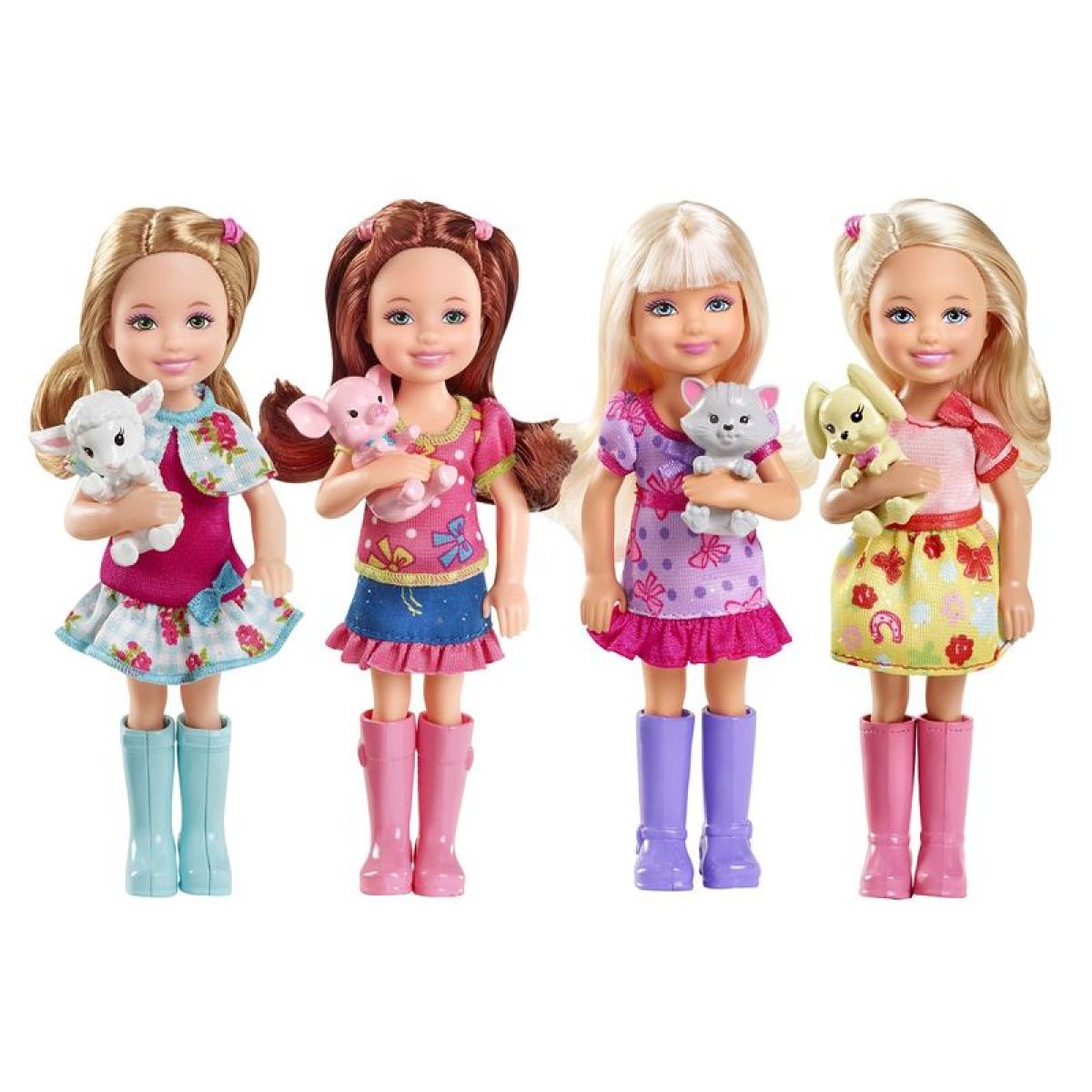 Mattel Y7564 - Barbie Chelsea a kamarádky ASST.